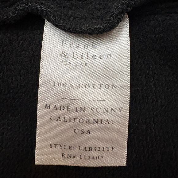 Frank & Eileen VENICE TRAVEL SET Kane Hoodie Eamon Jogger Black M NWT $466 - Picture 8 of 9